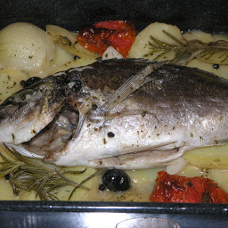 Dalmatian fish casserole