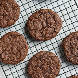 Dark Chocolate Molasses Cookies (Vegan and Gluten-Free)