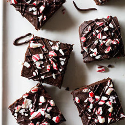 Dark Chocolate Peppermint Brownies Recipe