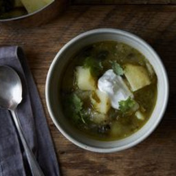 Deborah Madison's Potato and Green Chile Stew