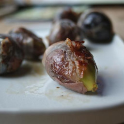 Decadent Broiled Bacon-Wrapped Figs
