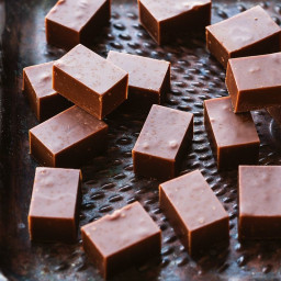 Decadent chocolate fudge squares