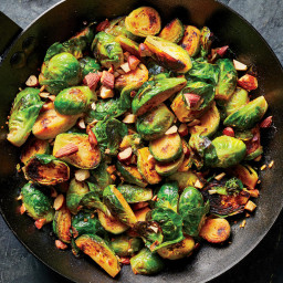 Decadent Smoky Brussels Sprouts