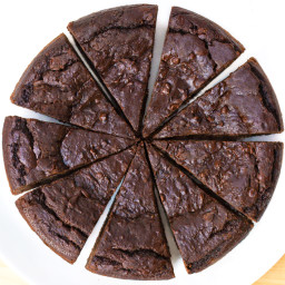 Deep Dish Chocolate Brownie Pie