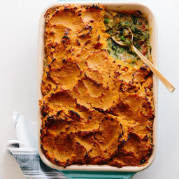 Deep-Dish Shepherd's Pie with Sweet Potato and Chicken Curry