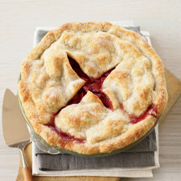 Deep-Dish Strawberry-Rhubarb Pie