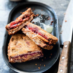 Deep-Fried Peanut Butter and Jelly Sandwiches Recipe