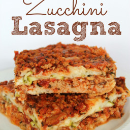 Delicious Zucchini Lasagna