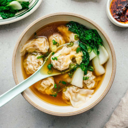 Deliciously Comforting Wonton Soup · i am a food blog
