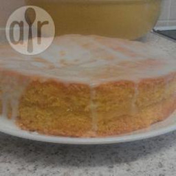 Deliciously moist triple lemon sponge cake