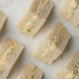 Deliciously Simple and Elegant Egg Salad Tea Sandwiches