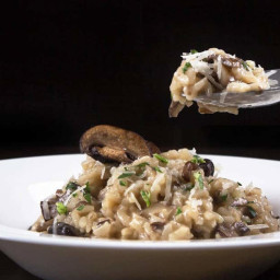Delizioso Instant Pot Mushroom Risotto by Amy + Jacky