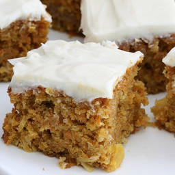 Dessert - Carrot Cake with Cream Cheese Frosting
