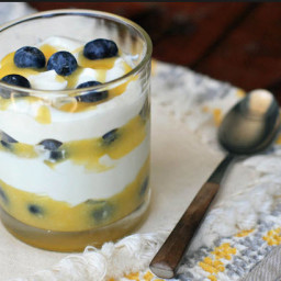 Dessert - Fresh Blueberry and Lemon Parfait