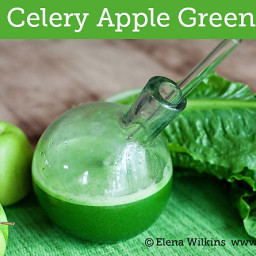 Detox Celery Apple Green Juice
