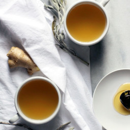 Detox Sage Tea with Ginger and Honey