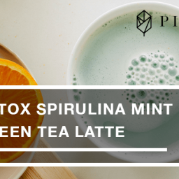 Detox Spirulina Mint Green Tea Latte