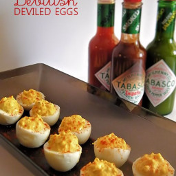 Devilish Deviled Eggs