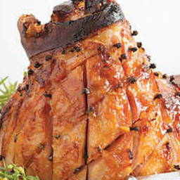 Dijon-Marmalade-Glazed Baked Ham