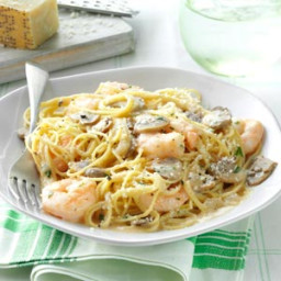 Dijon Shrimp with Pasta Recipe