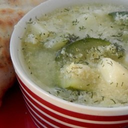 Dill-icious Zucchini Potato Soup