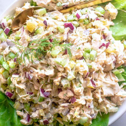 Dill Pickle Canned Chicken Salad Recipe