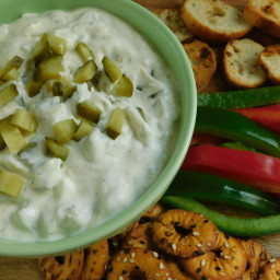 Dill pickle dip