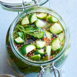 Dill pickled cucumbers