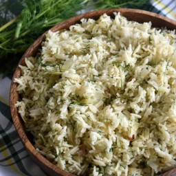 Dill Rice {Easy & Tasty Side Dish!}
