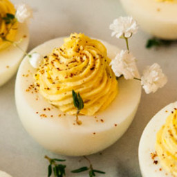 Dill & Thyme Deviled Eggs