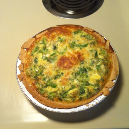 Dilly Broccoli and Cheese Quiche