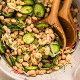 Dilly White Bean & Cucumber Salad