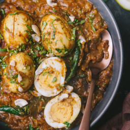 Dimer Kalia – Sweet Savory Bengali Egg Curry