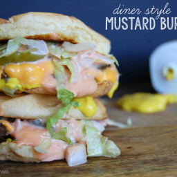 Diner Style Mustard Burgers