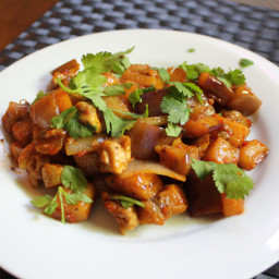 Dinner Tonight: Chicken And Eggplant in Black Bean Sauce Recipe