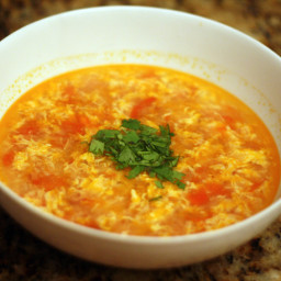 Dinner Tonight: Tomato Egg Drop Soup Recipe