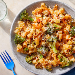 Ditali Pasta & Broccoli with Calabrian Chile-Tomato Sauce