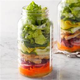 DIY Salad in a Jar