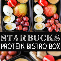 DIY Starbucks Protein Bistro Box