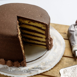 Doberge Chocolate  Cake