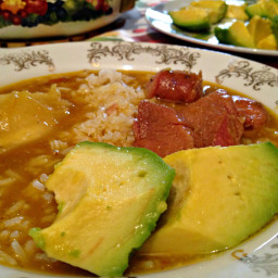 Dominican Sancocho (Meat and Vegetable Stew)