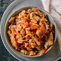 Dongbei Guo Bao Rou (Crispy Sweet and Sour Pork)