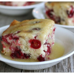 Donna’s Cranberry Cake with Butter Cream Sauce