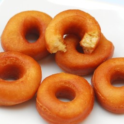 Donuts caseros sin leche y sin huevo con Thermomix®