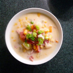 Dorie-inspired Bacon and Corn Chowder