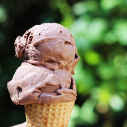 Double Chocolate Brownie Batter Ice Cream