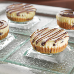 Double Chocolate Chip Mini Cheesecakes