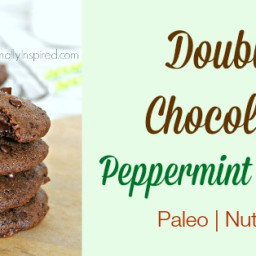 Double Chocolate Peppermint Cookies (Paleo, Nut Free)