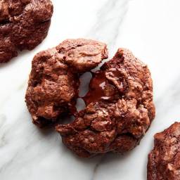 Double Chocolate Rye Cookies