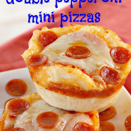 Double Pepperoni Mini Pizzas